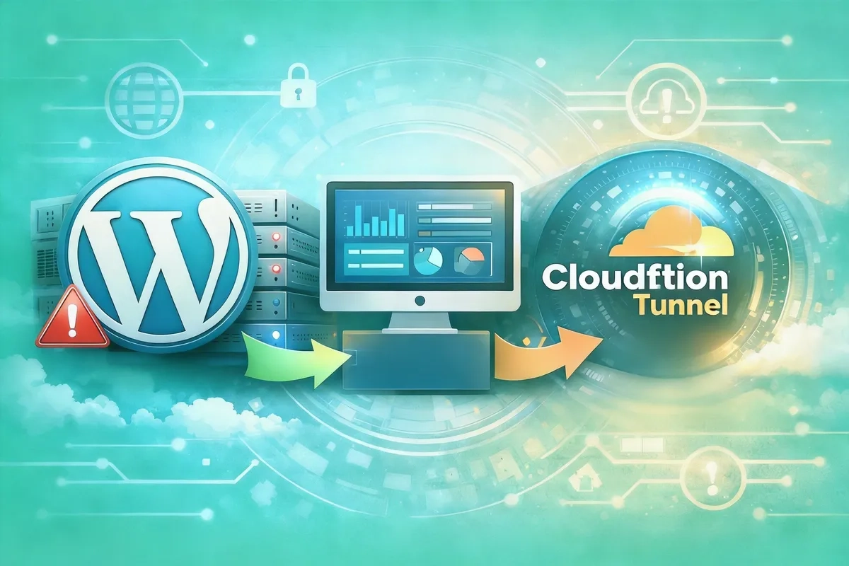 WordPress + 1Panel + Cloudflare Tunnel:一套经典组合中最常见的重定向与 502 问题排查方案-造物ZAOWU