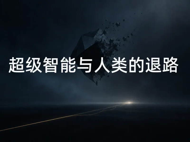真正的防线,是保留不用超级 AI 也能生活的能力-造物ZAOWU